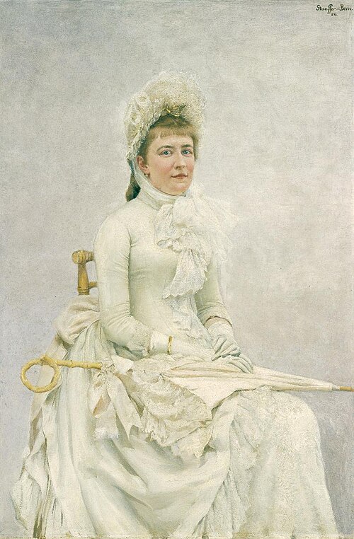 Bildnis Lydia Welti-Escher, 1886, Karl Stauffer-Bern