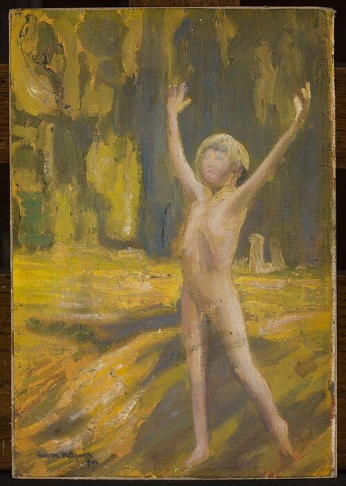 Nude, 1906, Léon Kamir Kaufmann