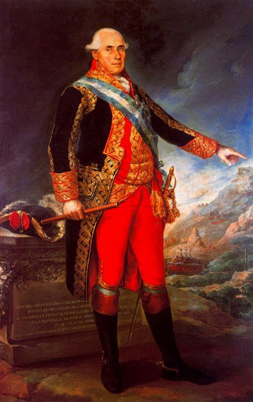 Retrato del capitán general Ventura Caro y Maza de Linaza, 1799, Vicente López Portaña