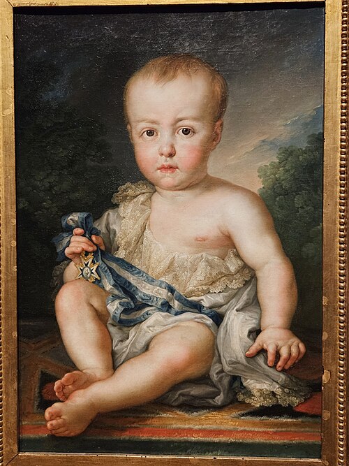Retrato de um Infante da Casa Bourbon, 1820, Vicente López Portaña