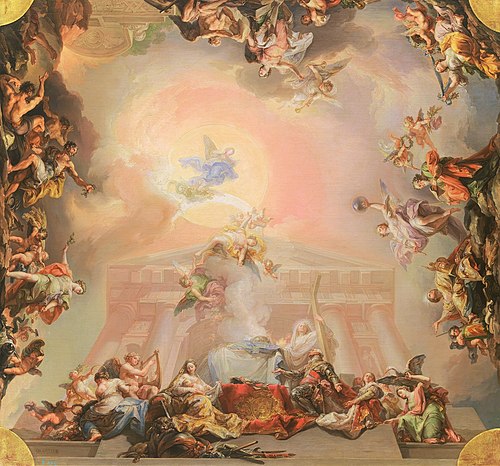 Sketch for Allegory of the Institution of the Order of Charles III, 1827, Vicente López Portaña