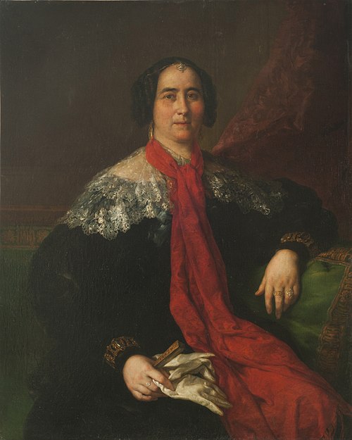 Spanish lady, 1850, Vicente López Portaña