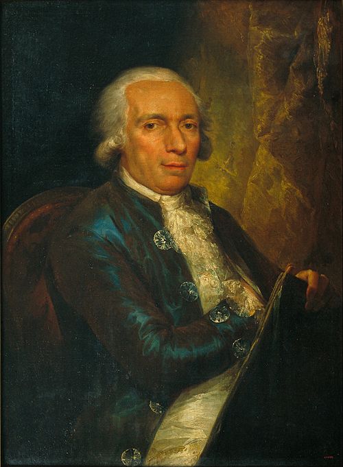 Portrait of the Engraver Pasqual Pere Moles, first director of the Escola de Llotja, 1794, Vicente López Portaña
