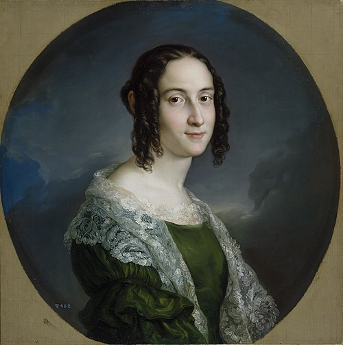 La miniaturista Teresa Nicolau Parody, 1833, Vicente López Portaña