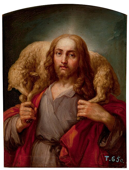 The Good Shepherd, 1800, Vicente López Portaña