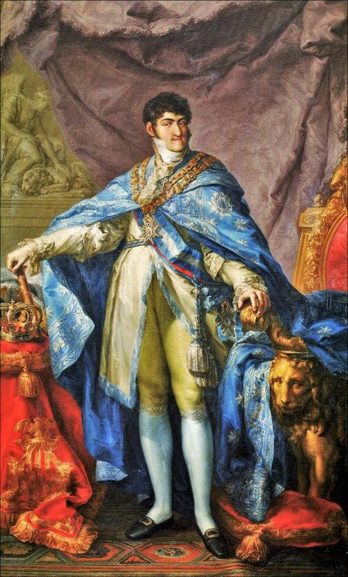 Portret Ferdynanda VII, 1850, Vicente López Portaña