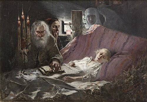 Znachor (Witch Doctor), 1895, Lucjan Wędrychowski