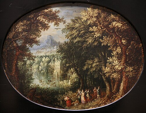 Moses saved from the Waters, 1601, David Vinckboons