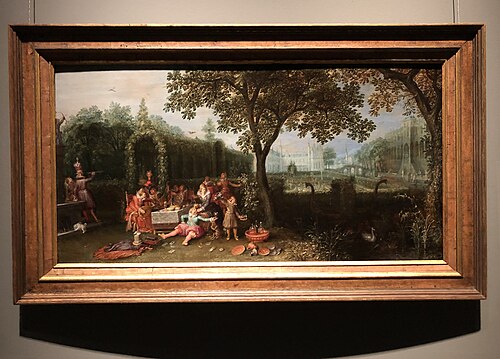 The Five Senses, 1615, David Vinckboons