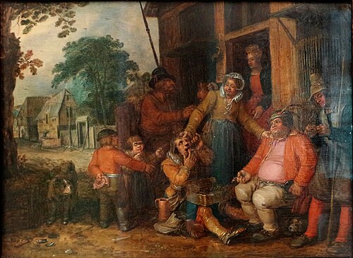 Le vendeur de guimbardes, 1614, David Vinckboons
