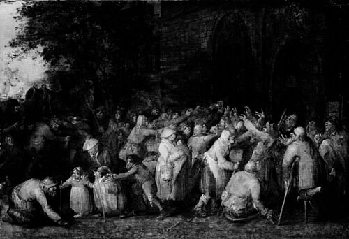 Distributing Bread to the Poor, 1611, David Vinckboons