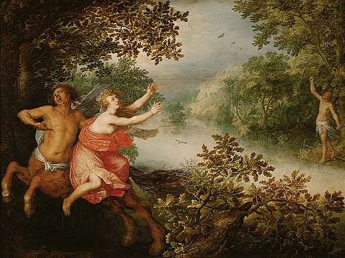 Herkules, Dejanira und der Kentaur Nessus, 1612, David Vinckboons