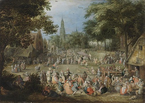 Kirmeß, 1608, David Vinckboons