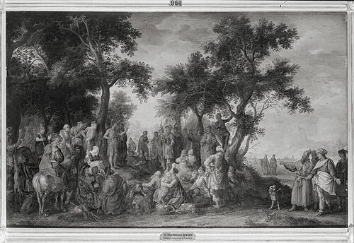 Predigt Johannes des Täufers, 1621, David Vinckboons
