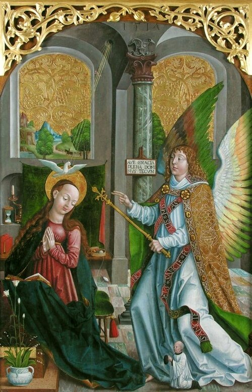 L'Annonciation, 1517, Master Georgius