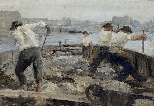 Sand-Diggers, 1890, Ludwik de Laveaux