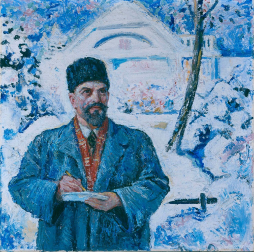 self-portrait, 1942, Charles L'Eplattenier
