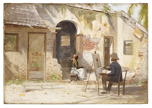 Scene on the Island of Jamaica, , De Scott Evans