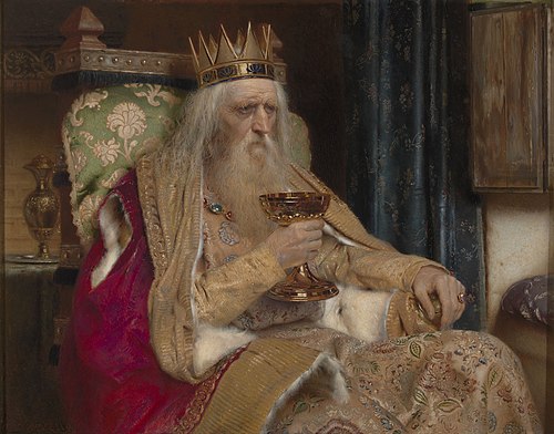 The King of Thule, 1896, Pierre Jean Van der Ouderaa