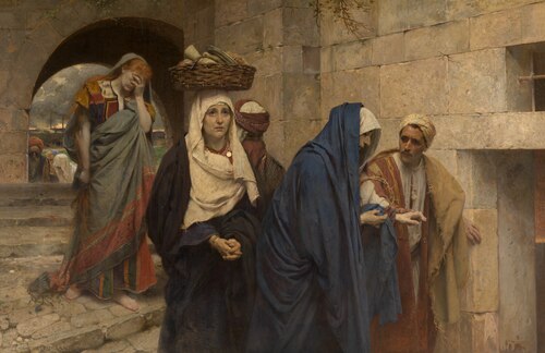 The Holy Women Returning from Christ's Grave, 1893, Pierre Jean Van der Ouderaa