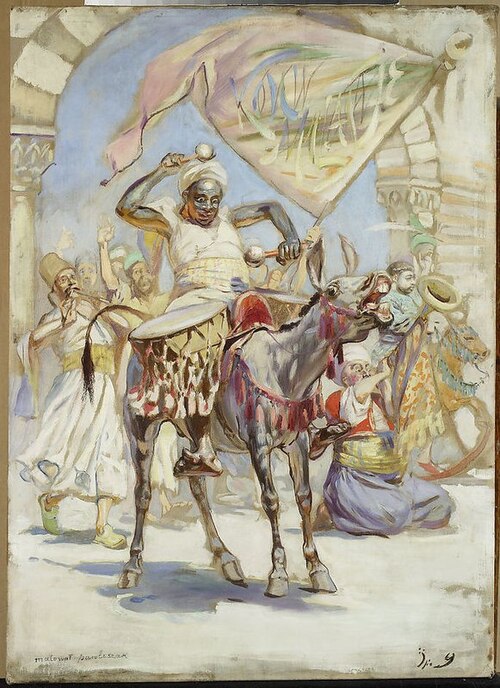 Eastern musicians, 1888, Wacław Pawliszak