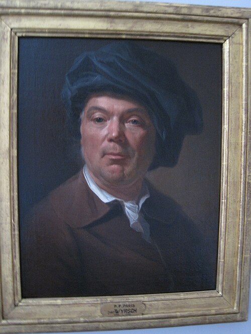 Portrait of Pierre-François Pâris, 1783, Johann Melchior Wyrsch