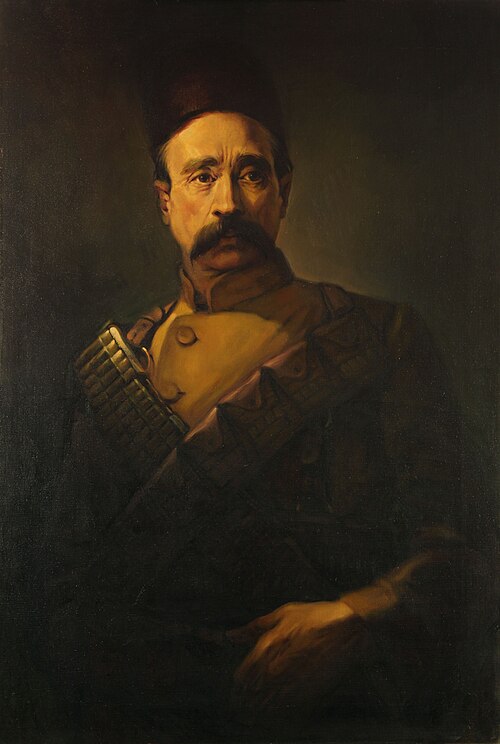 Portrait of Sattar Khan, , Ali Mahmudi