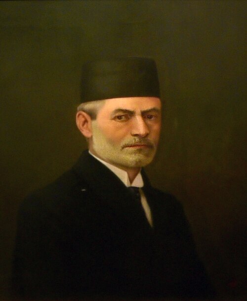 Portrait of Esmail Momtaz, , Jafar Chehrenegar
