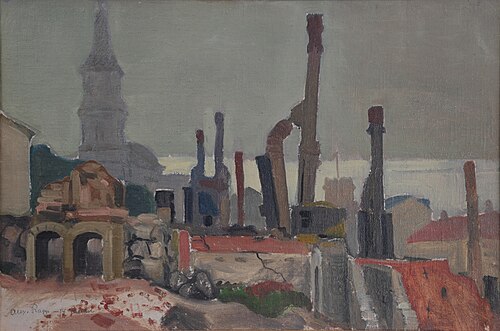 Ruins, 1918, Alex Rapp