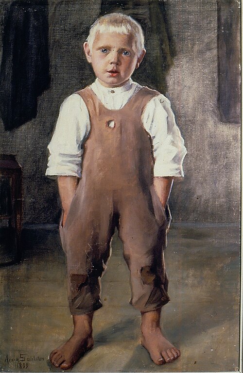 Boy, 1899, Anna Sahlsten