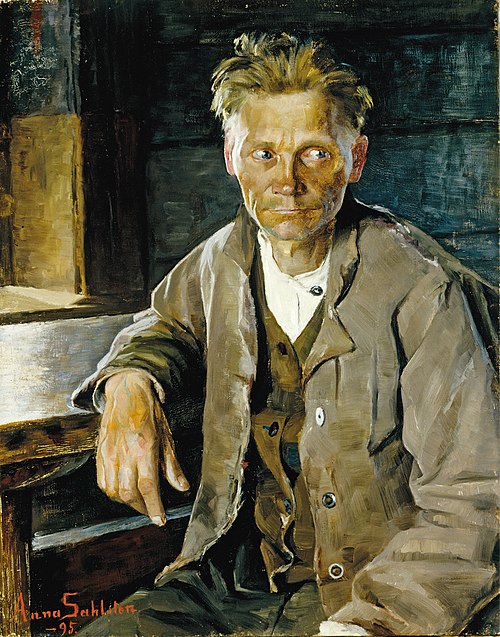 Bread Worries, 1895, Anna Sahlstén