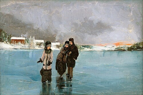 On the Ice, 1883, Aukusti Uotila