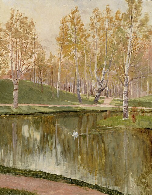 Från Kaisaniemi damm, 1882, Aukusti Uotila