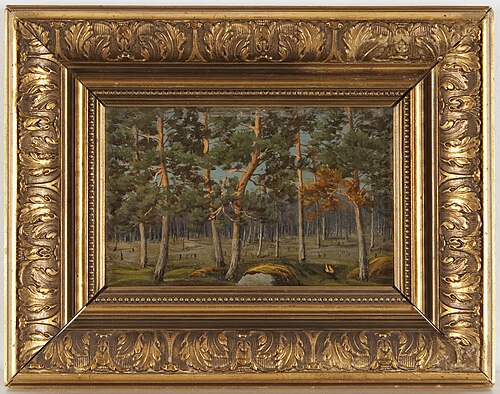 Forest Landscape, 1800, Aukusti Uotila