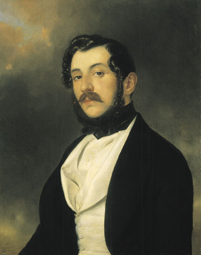 Portrait d'un homme, 1841, Demeter Laccataris