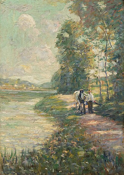 Path Along the River's Edge, 1905, Ernest Lawson