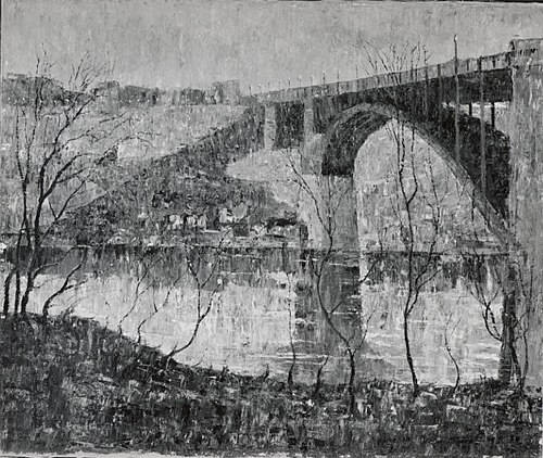 Harlem River, 1913, Ernest Lawson