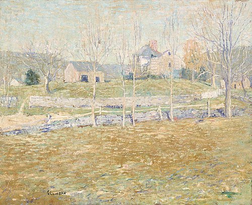 An Abandoned Farm, 1908, Ernest Lawson