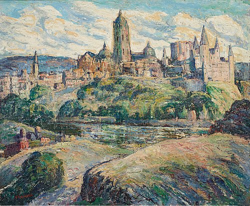 Segovia, 1916, Ernest Lawson