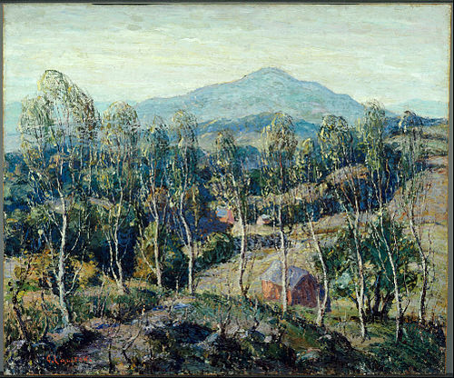 New England Birches, , Ernest Lawson