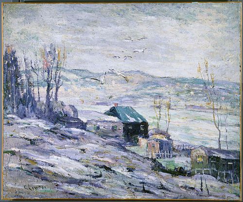 Windy Day, Bronx River, , Ernest Lawson