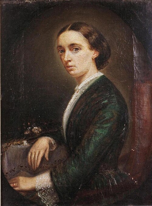 Self-Portrait, 1855, Edla Blommér