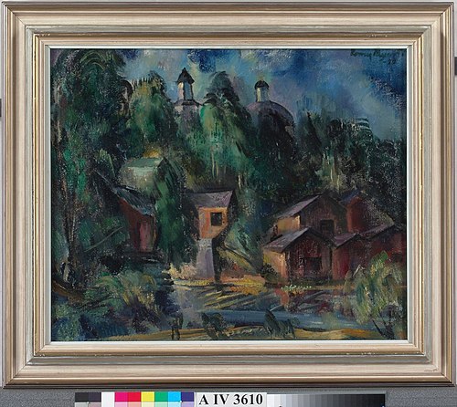 A View from Saarijärvi, 1922, Eemu Myntti