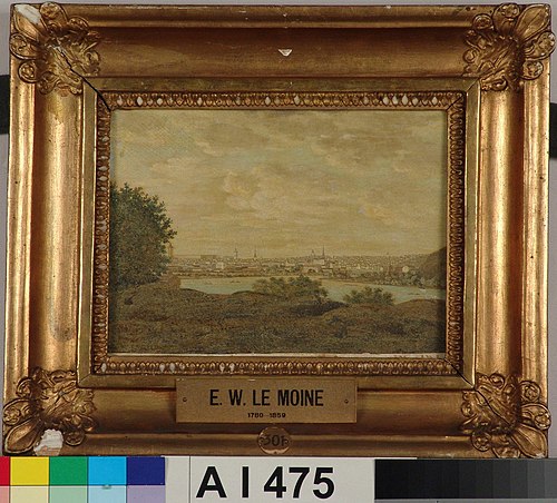 Vy över Stockholm, , Erik Wilhelm Le Moine