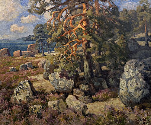 An old pine, 1921, Helmi Biese