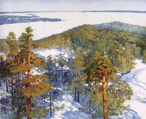 View from Pyynikki Ridge, 1900, Helmi Biese