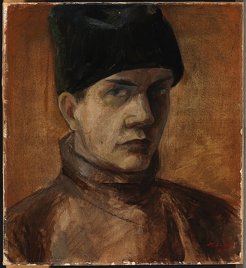 Self-Portrait, 1918, Henry Ericsson