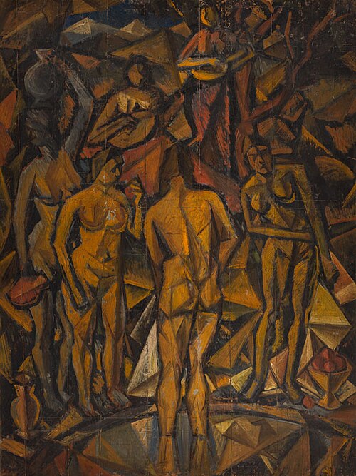 Diana Bathing, 1911, Vratislav Hugo Brunner