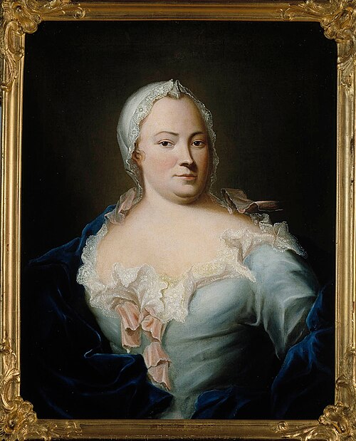 Portrait of a Woman, 1755, Isak Wacklin