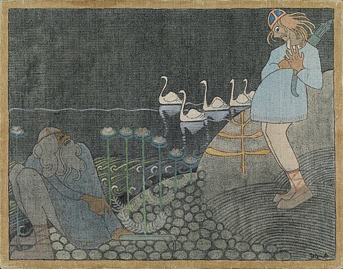 Lemminkäinen and the Cowherd, , Joseph Alanen